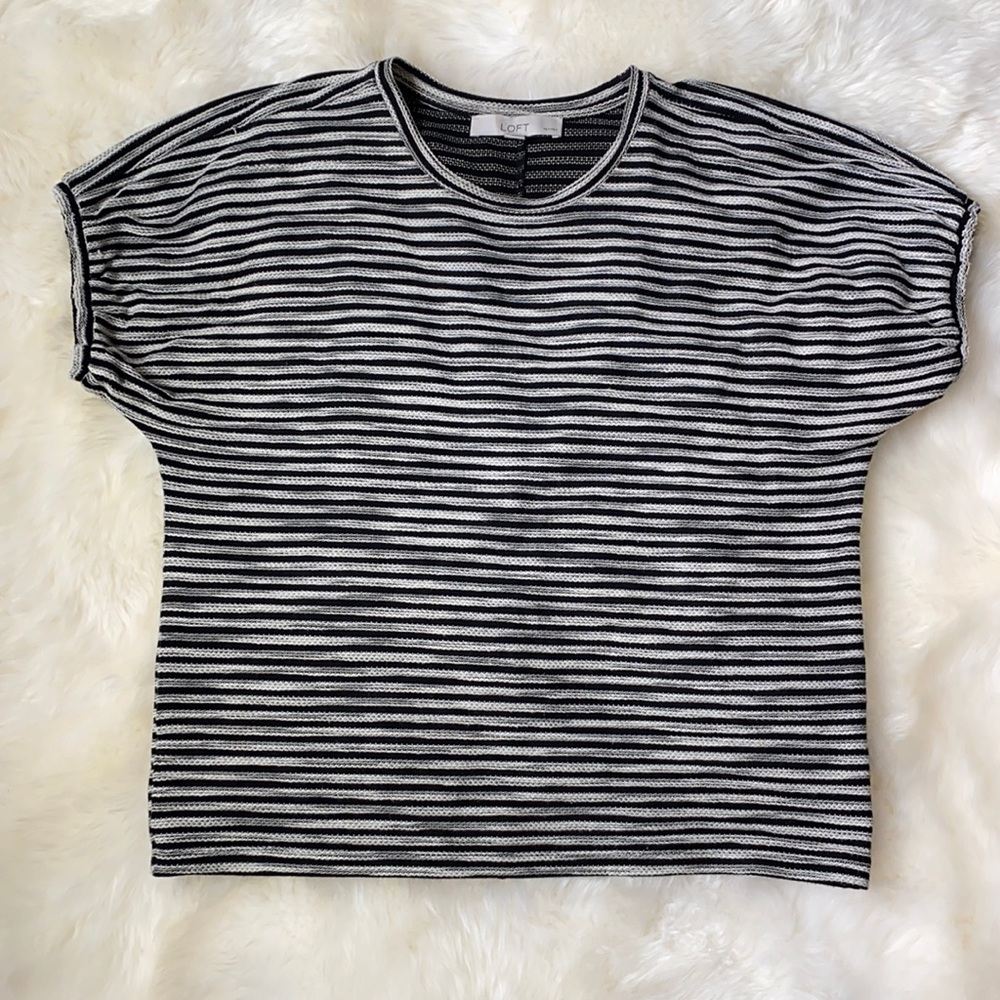 Ann Taylor Loft striped blouse